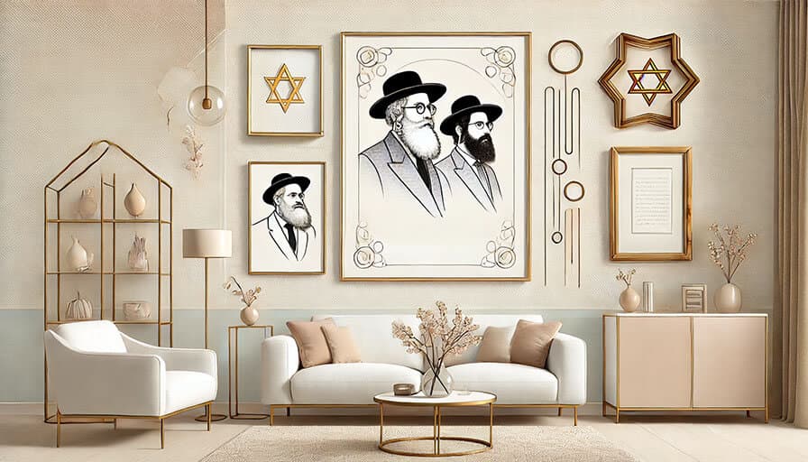 תמונת רקע למאמר לתמונות רבנים לסלון