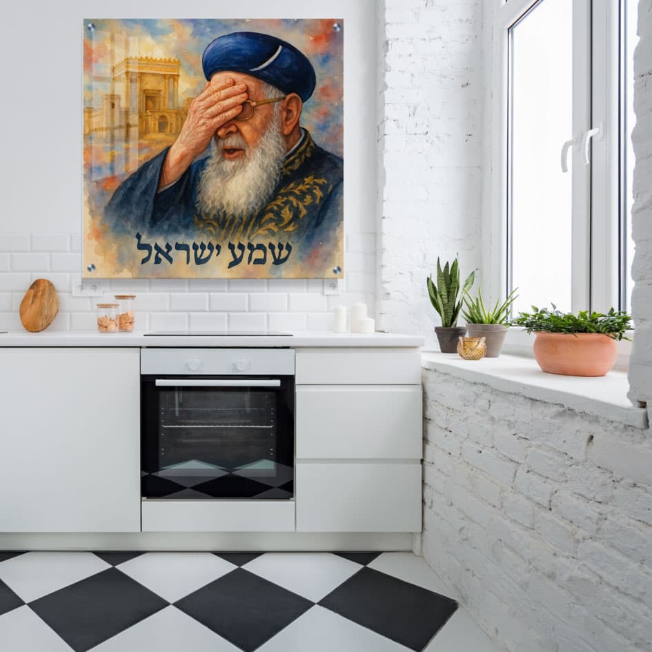 תמונה של הרב עובדיה יוסף שמע ישראל