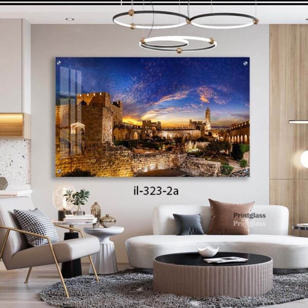 תמונה של חומות דוד שמיים כחולים