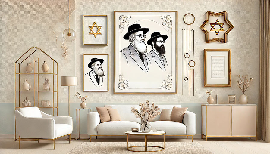 תמונת רקע למאמר לתמונות רבנים לסלון