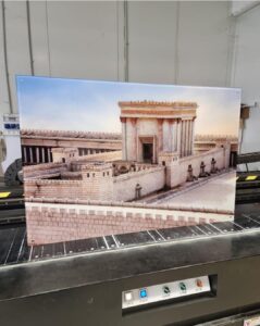 תמונה של בית המקדש השלישי