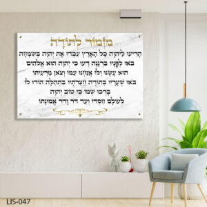 מזמור לתודה תמונה - LIS-047